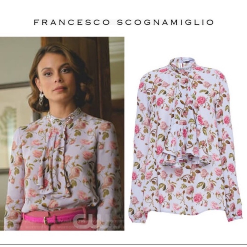 Like new Francesco Scognamiglio Designer top size 42